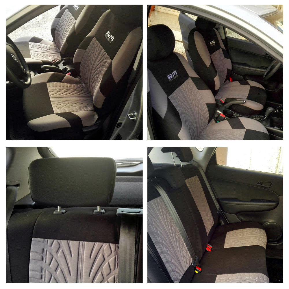Funda de Asiento para Auto Estilo General Motors – Protección y Elegancia (Juego Completo, Universal) Accesorios para auto / Fundas de asiento Mi tienda