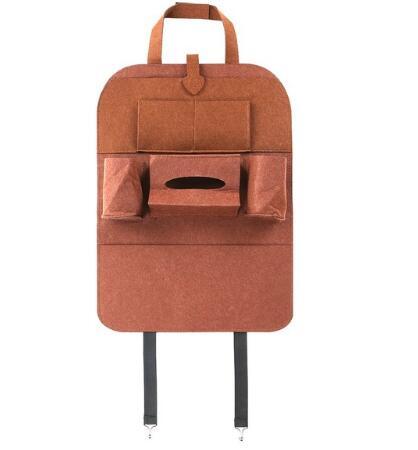 Organizador Multiusos para Asiento de Auto – Bolsillos de Almacenamiento, Montaje Colgante Universal (Impermeable, Negro) Accesorios para Auto Mi tienda Coffee
