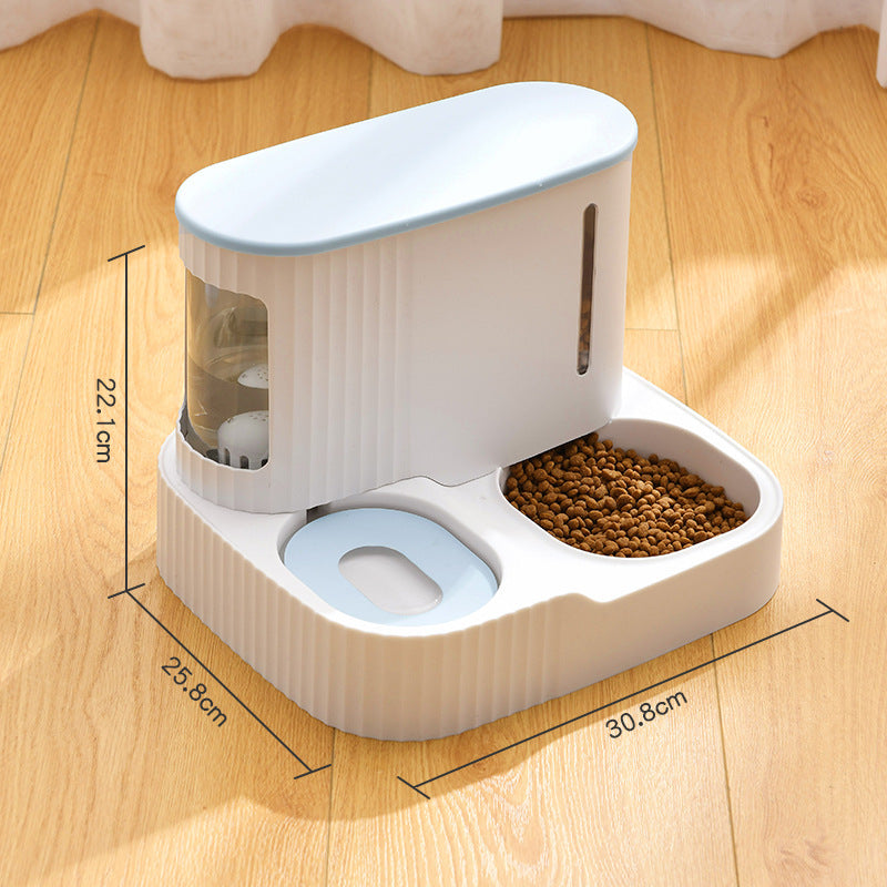 Fuente Automática para Mascotas – Bebedero y Comedero Integrado para Gatos y Perros Accesorios para mascotas / Alimentación Mi tienda Blue