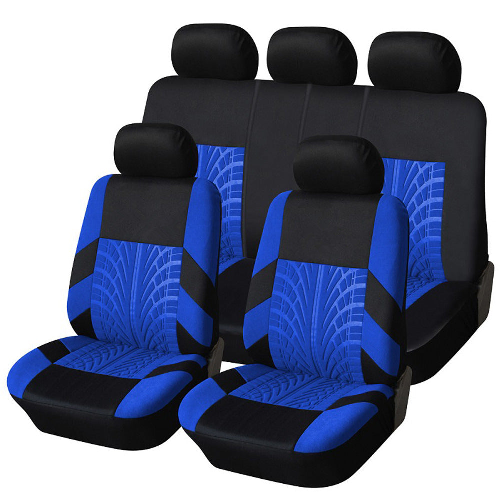 Funda de Asiento para Auto Estilo General Motors – Protección y Elegancia (Juego Completo, Universal) Accesorios para auto / Fundas de asiento Mi tienda Blue