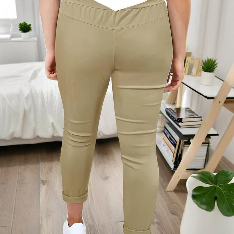 Pantalones VitalComfort – Corte Relajado, Cintura Elástica, Tejido Ligero Antirrugas (S–2XL) Jeans / Pantalones Mujer Mi tienda