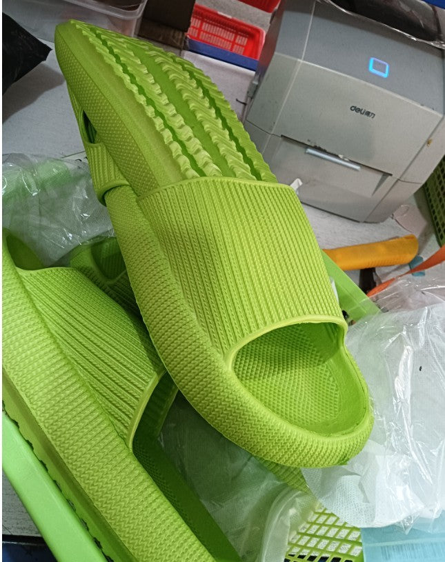Soft Home Slippers for Men & Women – Cozy Indoor Couple Design, Multiple Colors Pantuflas / Calzado de interior / Ropa d Mi tienda Avocado green 38to39