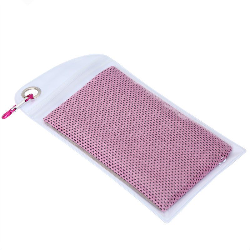 Ice Cooling Towel NovaVital – Toalla Refrescante para Deporte y Aventura (2 piezas · 30×90 cm · gris claro) Toalla deportiva · Outdoor & Fitness CJdropshipping