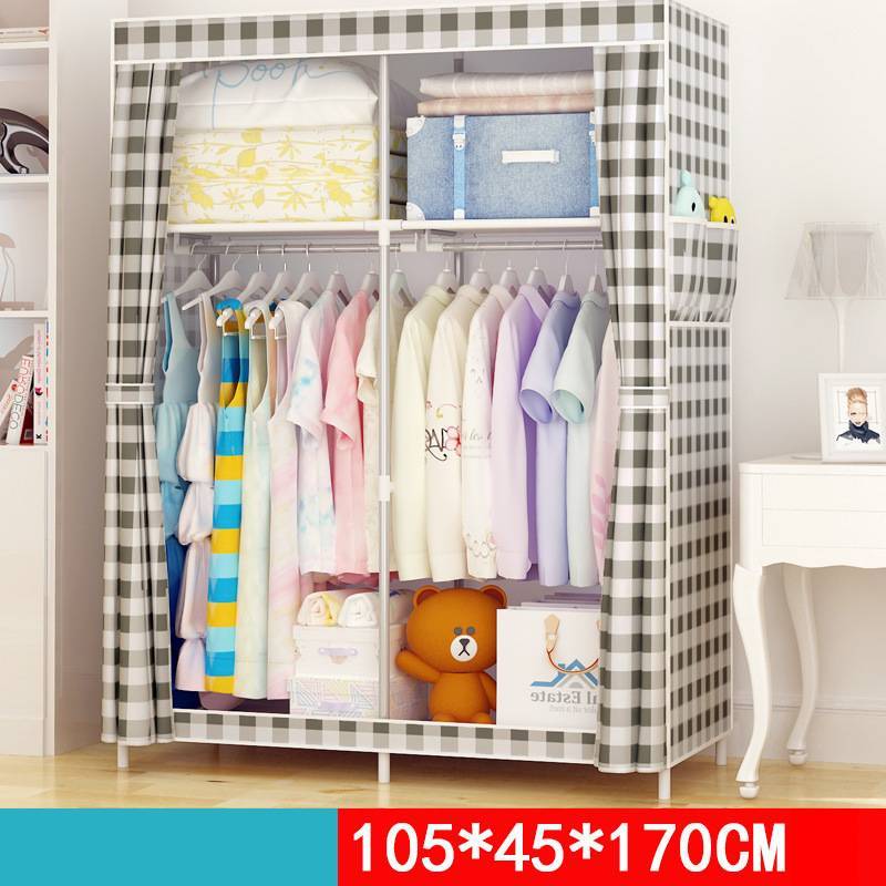 Armario Individual VitalSpace - Cerrado DIY 70x45x150cm Muebles y Organización NovaVital Doublepole square