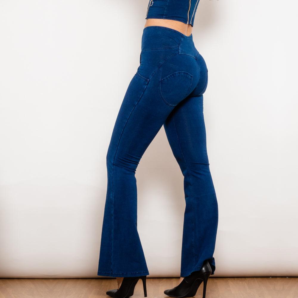 Jeans VitalLift Melody Mujer – Push Up, Tiro Alto, Corte Acampanado Realce Femenino (XS–XL) Pantalones / Jeans NovaVital