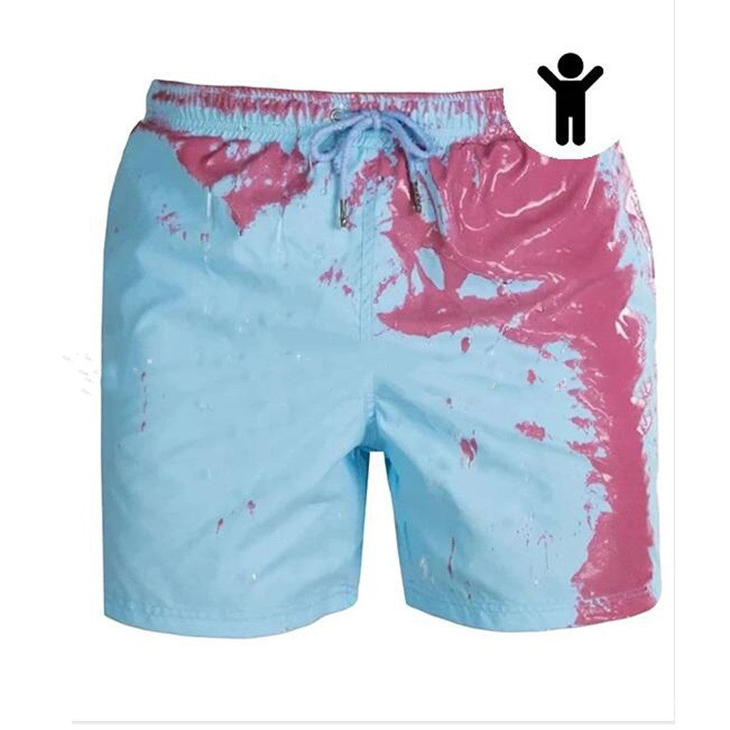 Shorts VitalMagic™ Hombre – Cambian de Color al Agua y Secado Rápido | Moda Reactiva para Playa Shorts Playa Hombre NovaVitalShop Navy Blue child 3XL