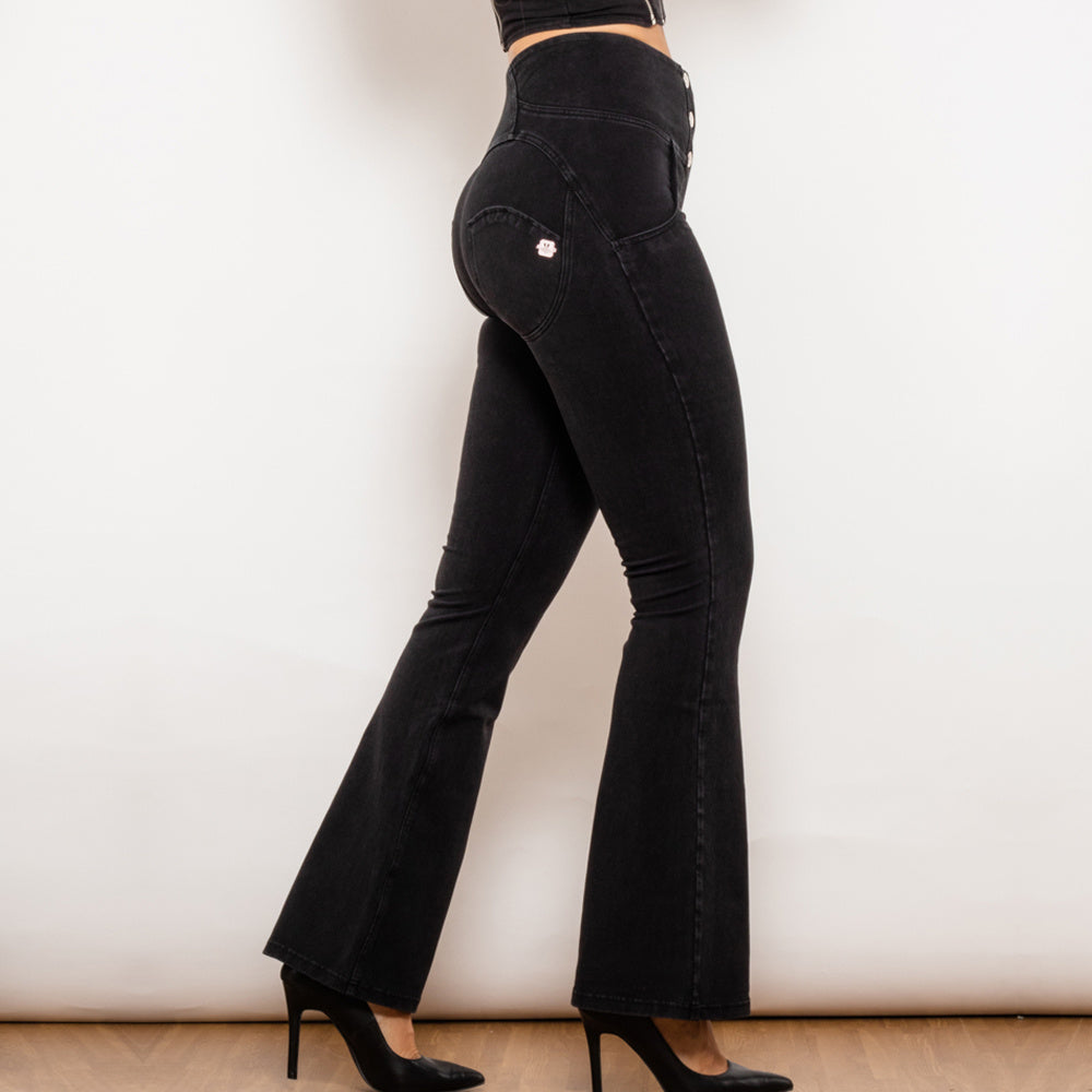 Jeans VitalLift Melody Mujer – Push Up, Tiro Alto, Corte Acampanado Realce Femenino (XS–XL) Pantalones / Jeans NovaVital