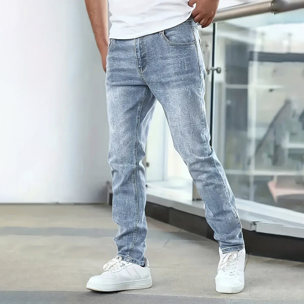 Jeans VitalComfort™ Hombre – Stretch Casual Color Sólido | Comodidad y Estilo Diario Jeans Casuales NovaVitalShop