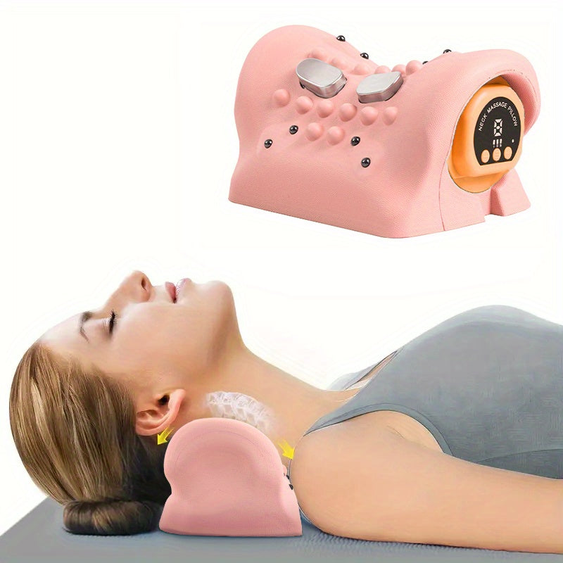 Almohada de Masaje Cervical – Corrector de Columna y Relajador de Cuello Ergonómico Health & Beauty > Massage NovaVitalShop