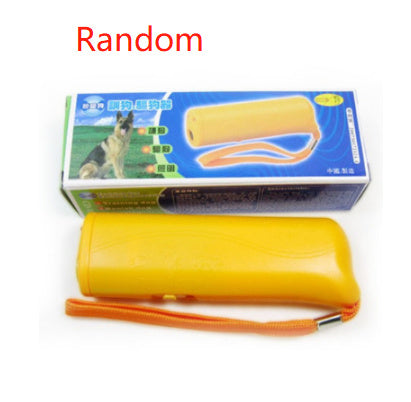 Dispositivo Ultrasónico 3 en 1 para Perros | Control de Ladridos + Linterna LED Entrenamiento para mascotas o Tecnología Mi tienda Random