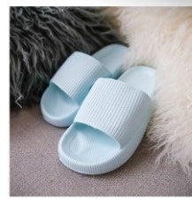 Soft Home Slippers for Men & Women – Cozy Indoor Couple Design, Multiple Colors Pantuflas / Calzado de interior / Ropa d Mi tienda Light blue 36or37