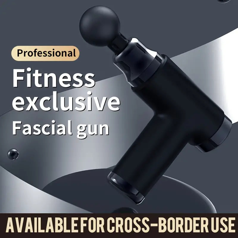Mini Pistola de Masaje Portátil – Masajeador Muscular Profundo USB Recargable (Negro) Health & Beauty > Massage TM