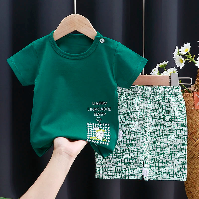 👕 Conjuntos Infantiles de Verano – Niña y Niño, Estilo Casual y Cómodo bebe NovaVitalShop
