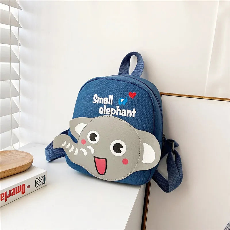 Mochila Infantil 3D Elefante – Ideal para Jardín y Preescolar (3–5 años, Espalda Acolchada)