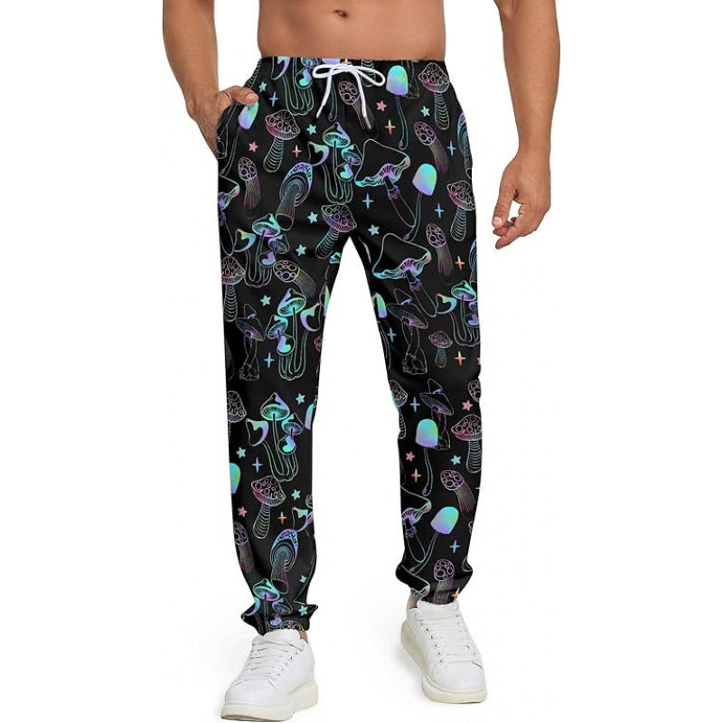 Joggers VitalRetro Hombre – Estilo 90s Multicolor, Corte Relajado, Tela Transpirable, Look Urbano Vintage (S–2XL) Joggers Hombre NovaVitalShop JL75111 2XL