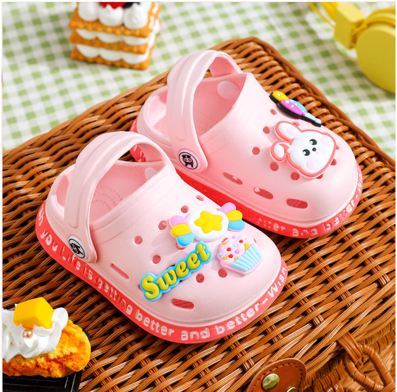 👟 BeachBuddies Hole Sandals – Zapatos Infantiles de Verano con Diseño Cartoon Calzado Infantil NovaVitalShop