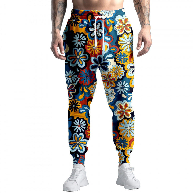 Joggers VitalRetro Hombre – Estilo 90s Multicolor, Corte Relajado, Tela Transpirable, Look Urbano Vintage (S–2XL) Joggers Hombre NovaVitalShop JL75112 2XL