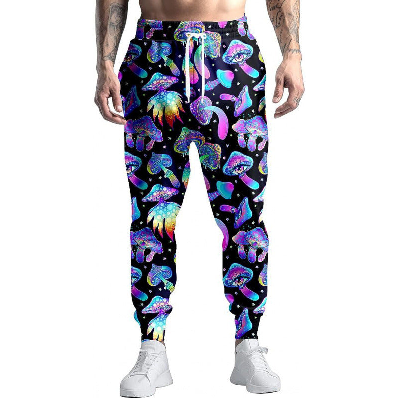 Joggers VitalRetro Hombre – Estilo 90s Multicolor, Corte Relajado, Tela Transpirable, Look Urbano Vintage (S–2XL) Joggers Hombre NovaVitalShop