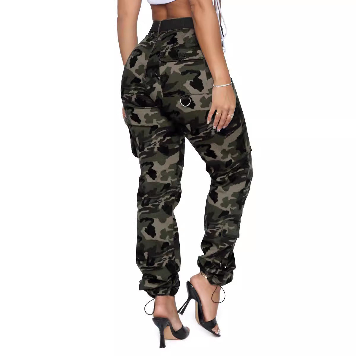 Jeans VitalUrban – Camuflaje · Cintura Alta · Estilo Workwear Jeans / Pantalones Mujer Mi tienda