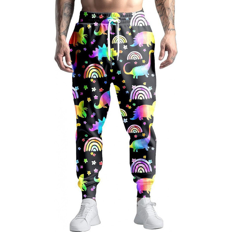 Joggers VitalRetro Hombre – Estilo 90s Multicolor, Corte Relajado, Tela Transpirable, Look Urbano Vintage (S–2XL) Joggers Hombre NovaVitalShop JL75110 2XL