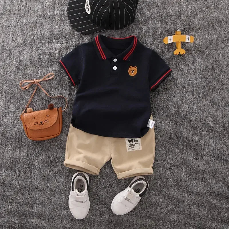 🧒 StyleTwins Cotton Set – Conjunto Infantil de Verano 2 Piezas Conjuntos Infantiles / Ropa Deportiva Infantil / Sets 2 Piezas NovaVitalShop Type 3 12M