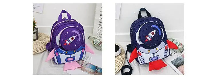 Mochila Infantil Cartoon – Mini Backpack con Correa de Seguridad para Niños y Niñas (2–6 años) accesorios NovaVitalShop