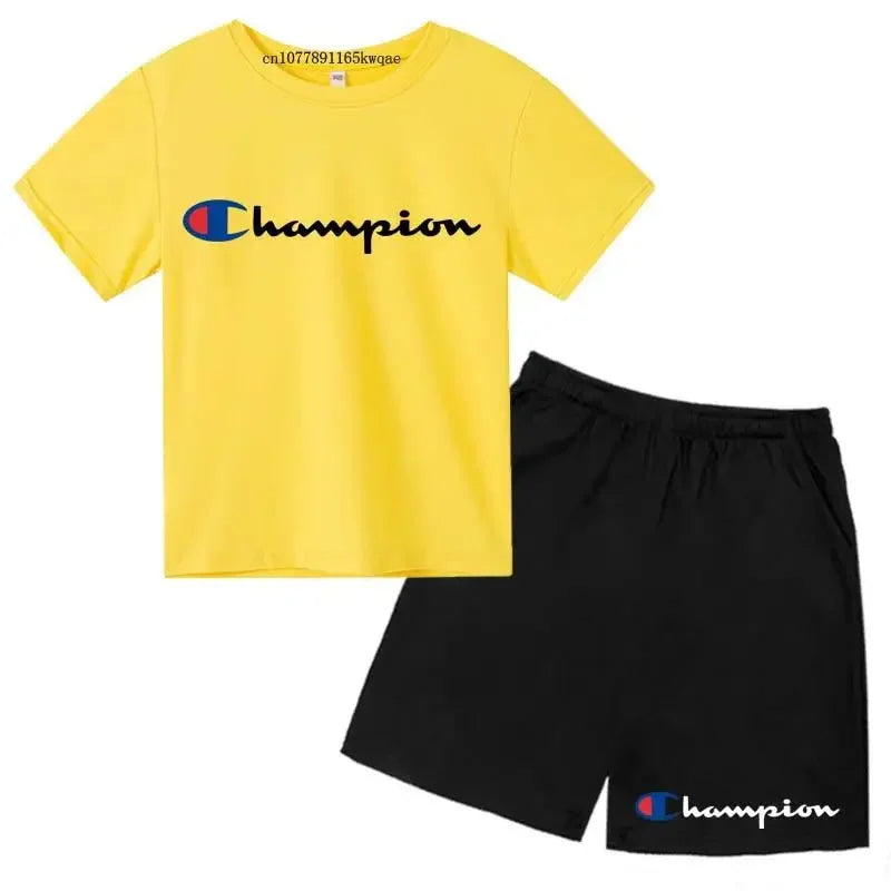 Mini Trendsetters: Conjunto Verano Activo 2 Piezas Conjuntos Infantiles / Ropa Deportiva Infantil / Sets 2 Piezas NovaVitalShop