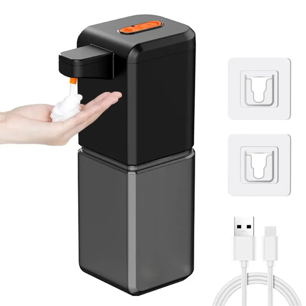 Dispensador Automático de Jabón VitalClean - 500ml USB Baño y Higiene NovaVitalShop Black