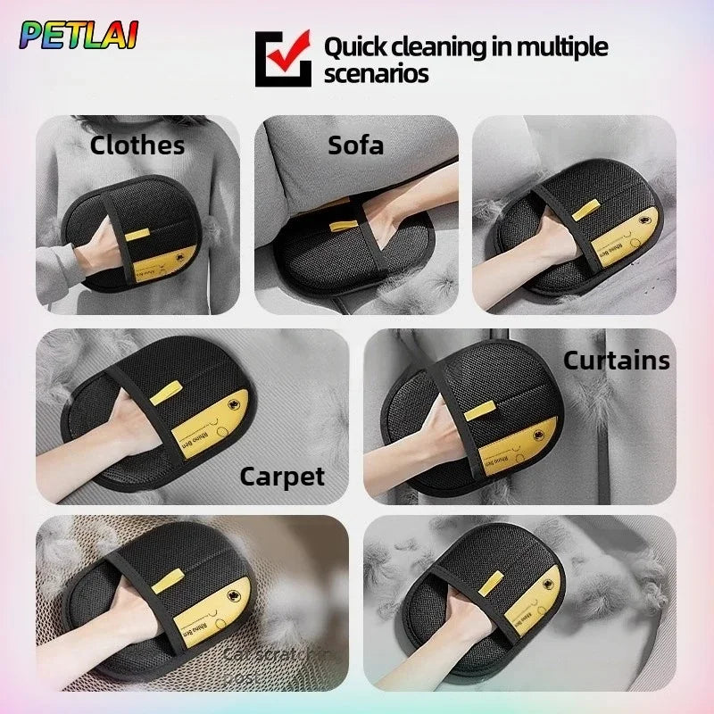 Guante Removedor de Pelo para Mascotas – Bidireccional, Eficiente y Cómodo para Gatos y Perros accesorios NovaVitalShop