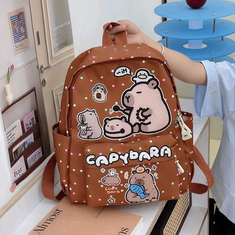 Mochila Escolar 2025 – Diseño Cartoon Elegante, Gran Capacidad y Estilo Juvenil (20–35 L) accesorios NovaVitalShop