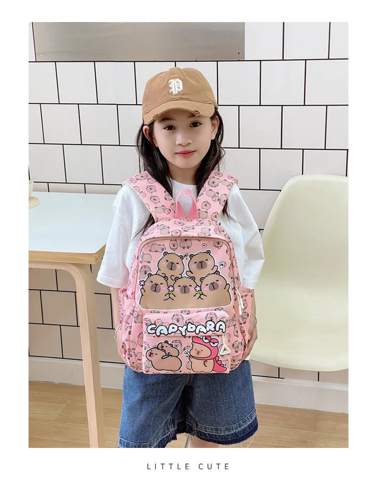 Mochila Escolar 2025 – Diseño Cartoon Elegante, Gran Capacidad y Estilo Juvenil (20–35 L) accesorios NovaVitalShop