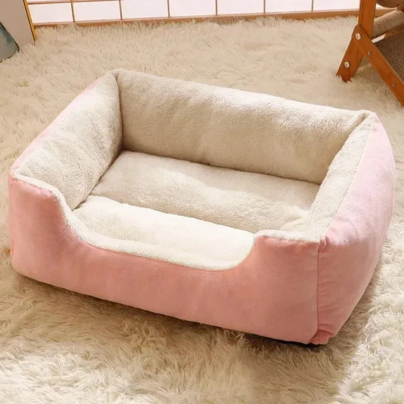 🐱 SnuggleNest – Cama Acolchada para Mascotas