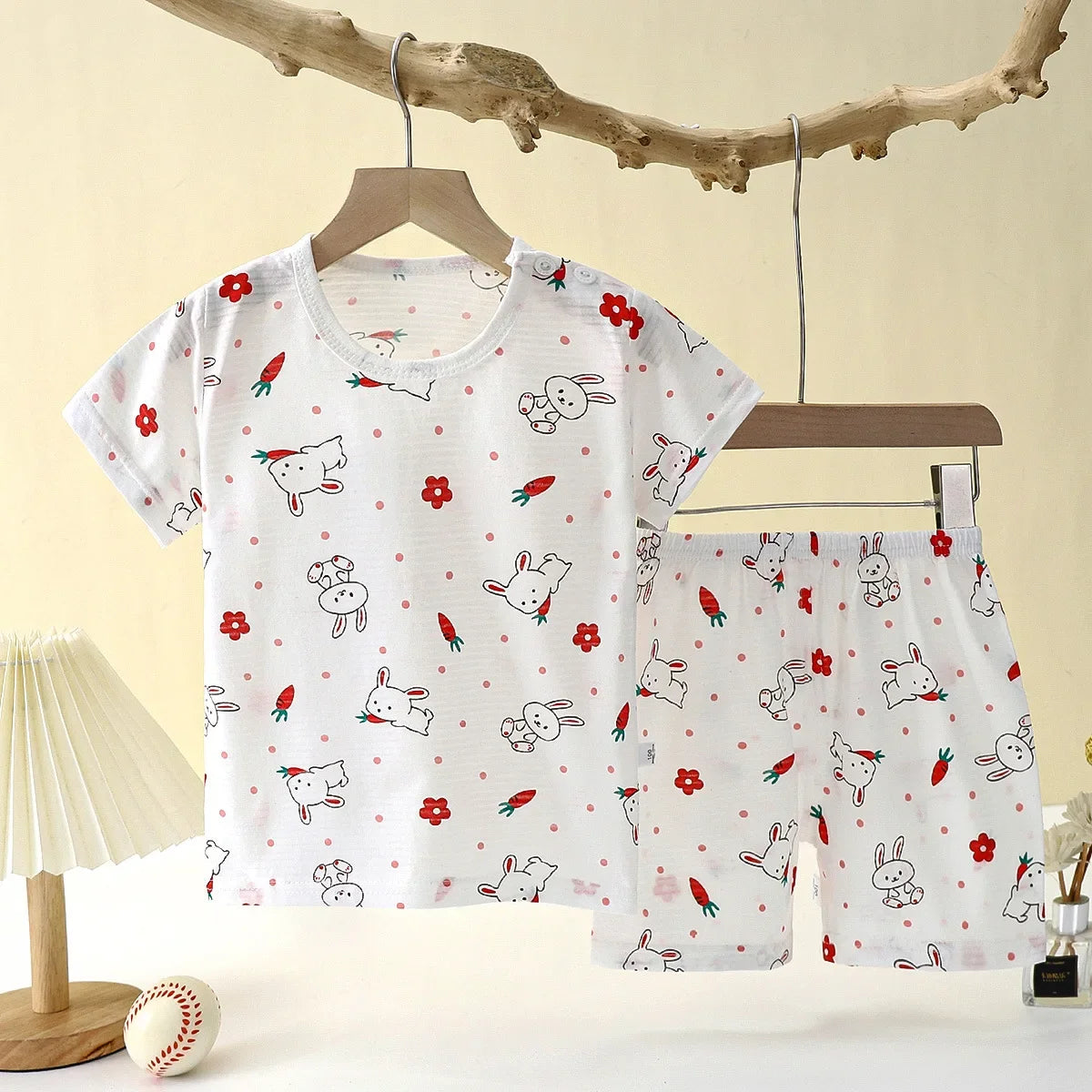 🧒 DreamCotton Sleep Set – Pijama Infantil de Verano 2 Piezas Conjuntos Infantiles / Ropa Deportiva Infantil / Sets 2 Piezas NovaVitalShop Style 4 3T
