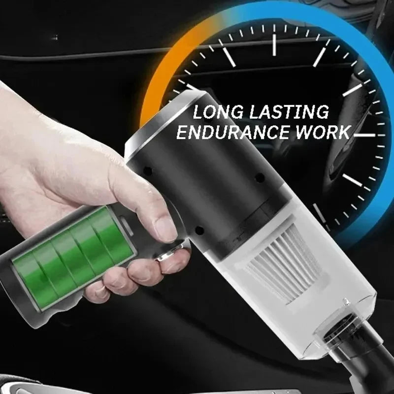 Aspiradora inalámbrica Xiaomi para auto – 120W, 2900000Pa, Seco/Húmedo, USB-C (VitalVac Pro) auto NovaVitalShop