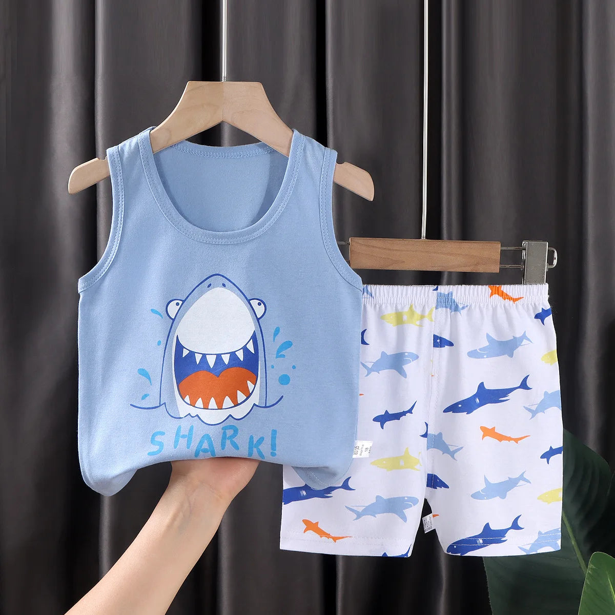 🧒 CottonPlay Vest Set – Conjunto Infantil de Verano 2 Piezas