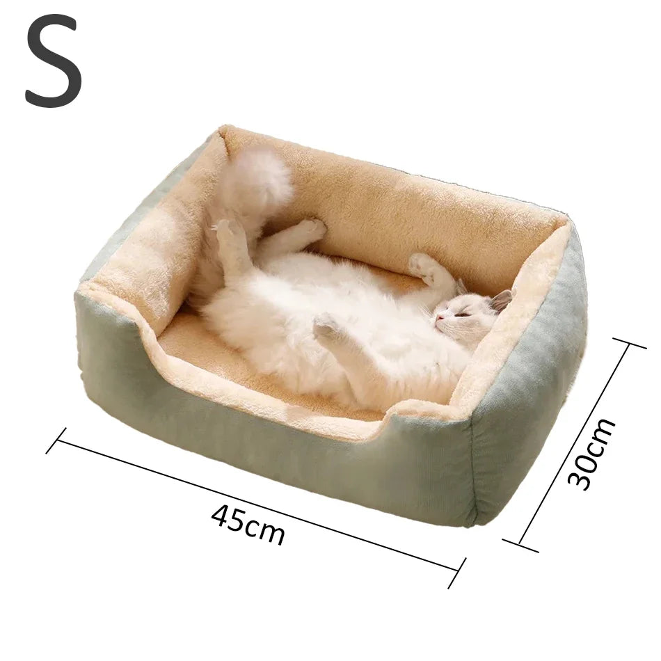 🐱 SnuggleNest – Cama Acolchada para Mascotas : Camas para mascotas / Pet Beds / Accesorios para descanso animal NovaVitalShop