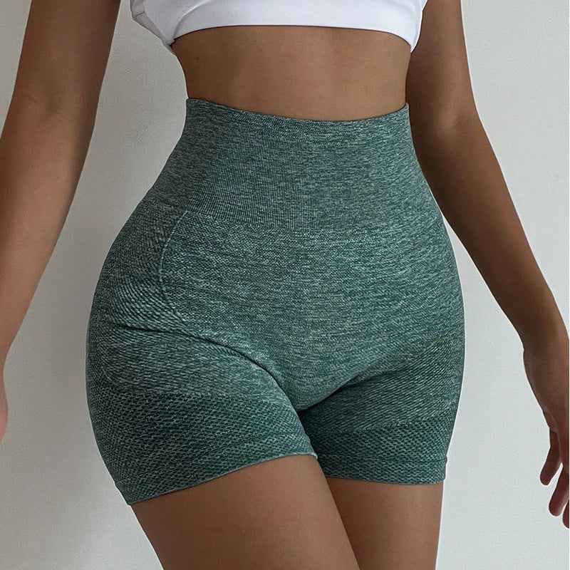 Shorts Deportivos para Mujer – Cintura Alta, Diseño Sin Costuras y Soporte Anatómico Acesorios Fitnees NovaVitalShop