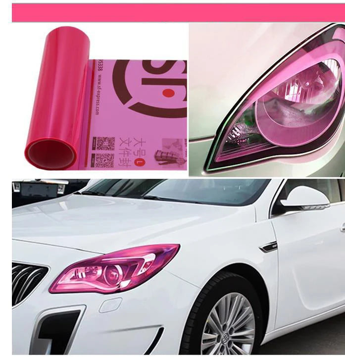 Film Vinílico Ahumado Transparente – 30 × 60 cm para Faros, Luces Traseras y Antiniebla (Autoadhesivo, Removible) auto NovaVitalShop
