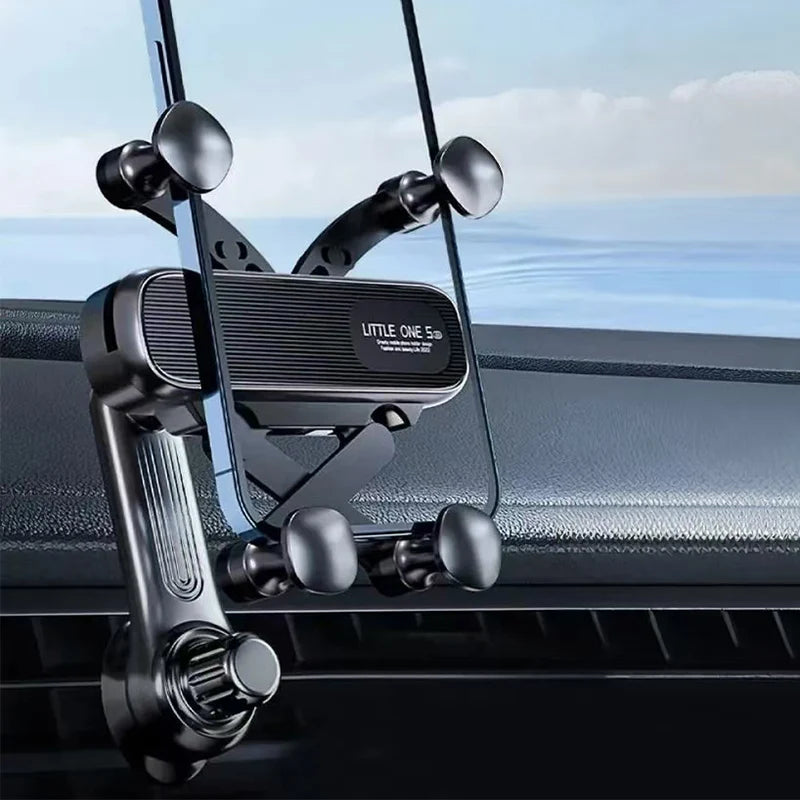Soporte de Teléfono por Gravedad para Auto – Montaje en Ventilación, Compatible con Móviles de 4.7–7" (iPhone, Samsung, Xiaomi) auto NovaVitalShop