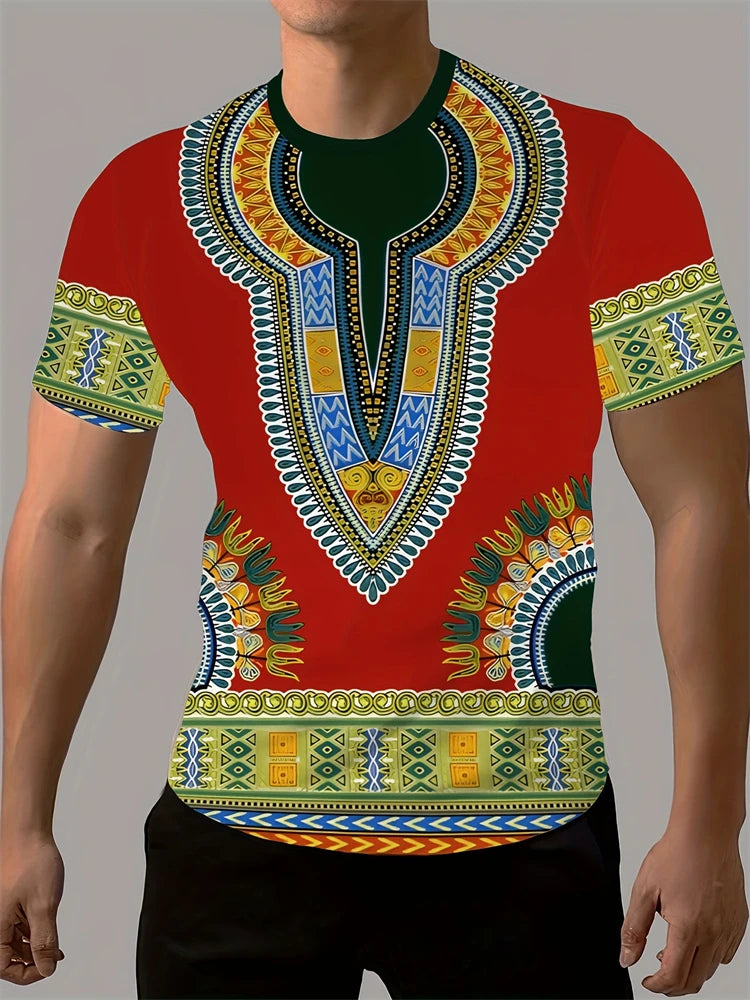 Camiseta VitalClassic Hombre – Oversized, Rayas Modernas, Cuello Redondo, Estilo Casual Verano Transpirable (S–2XL) Camisetas Vintage NovaVitalShop F202502250991570 2XL