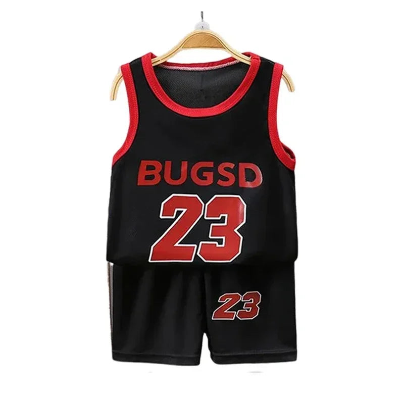 🧒 HoopPlay Sport Set – Conjunto Infantil sin Mangas para Verano Conjunto 2 Piezas Niños NovaVitalShop