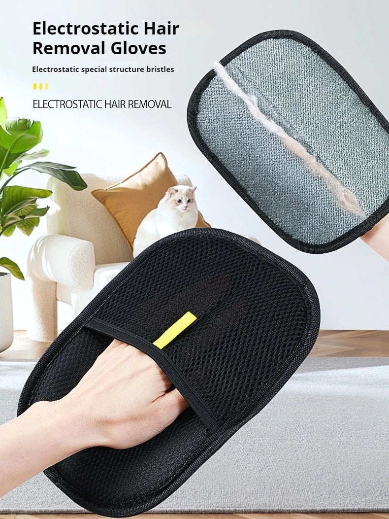 Guante Removedor de Pelo para Mascotas – Bidireccional, Eficiente y Cómodo para Gatos y Perros accesorios NovaVitalShop
