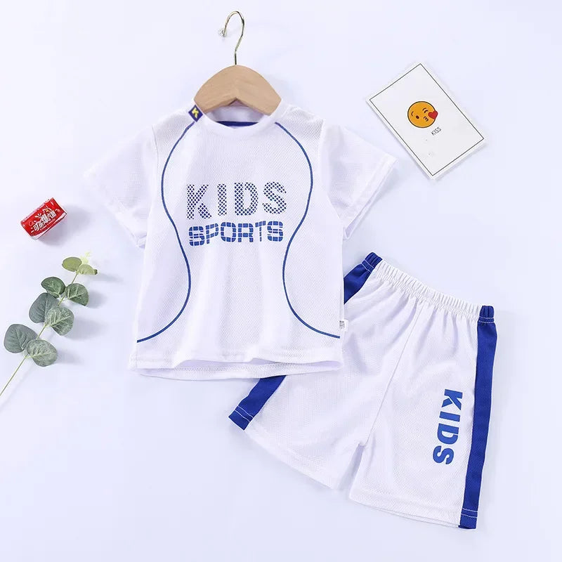 🧒 ActivePlay Sports Set – Conjunto Deportivo Infantil 2 Piezas Conjuntos Infantiles / Ropa Deportiva Infantil / Sets 2 Piezas NovaVitalShop White KIDS 4Y 110cm
