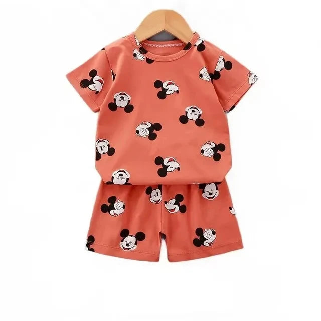 Conjunto Infantil de Verano 2 Piezas Pato Donald – Camiseta + Shorts Casual para Niño Conjunto 2 Piezas Niños NovaVitalShop 5 3T