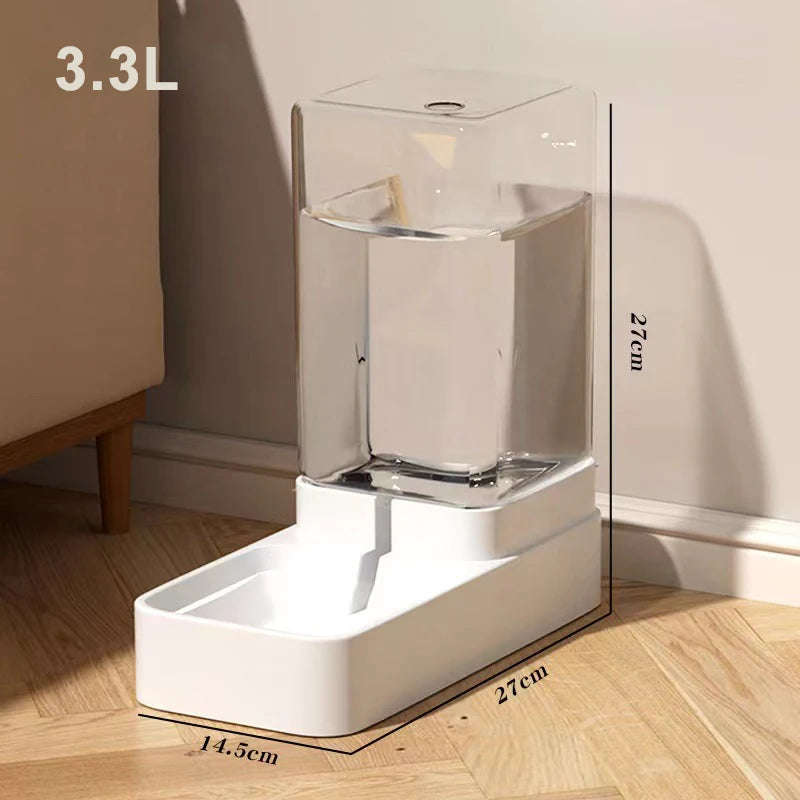 Comida y agua siempre disponibles, incluso cuando no estás collar de mascostas NovaVitalShop 3.3L