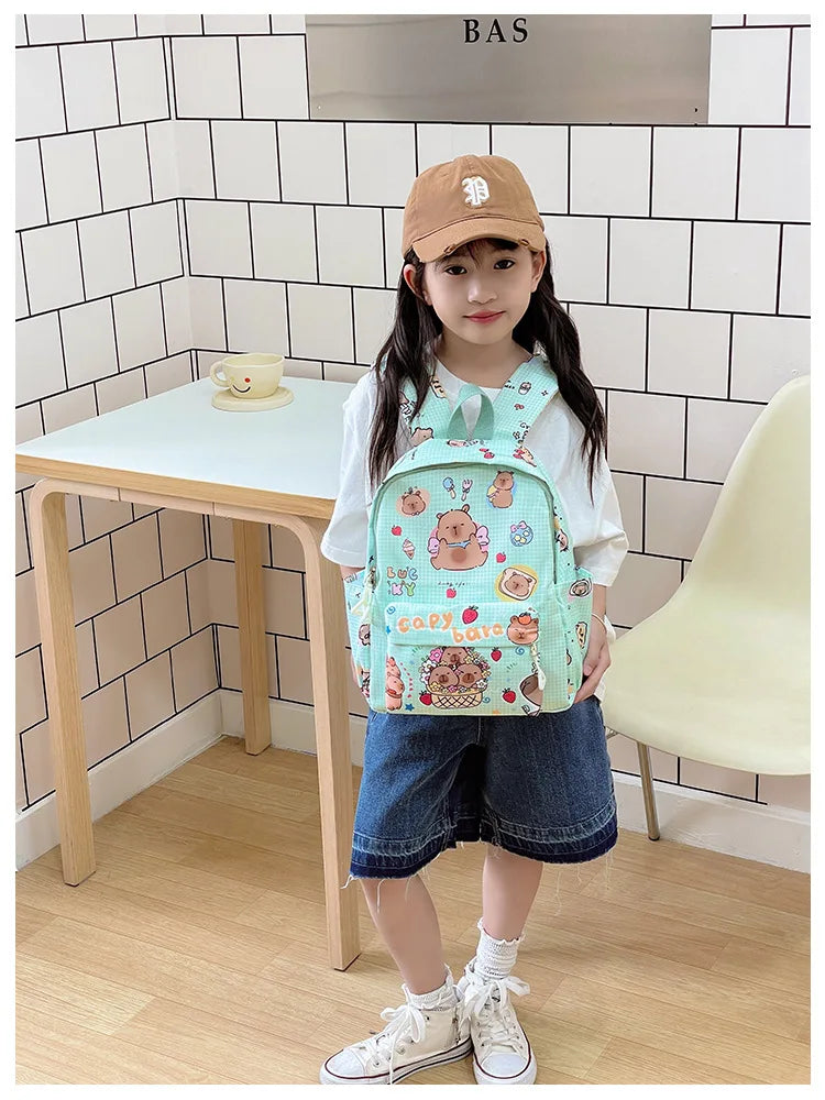 Mochila Escolar 2025 – Diseño Cartoon Elegante, Gran Capacidad y Estilo Juvenil (20–35 L) accesorios NovaVitalShop