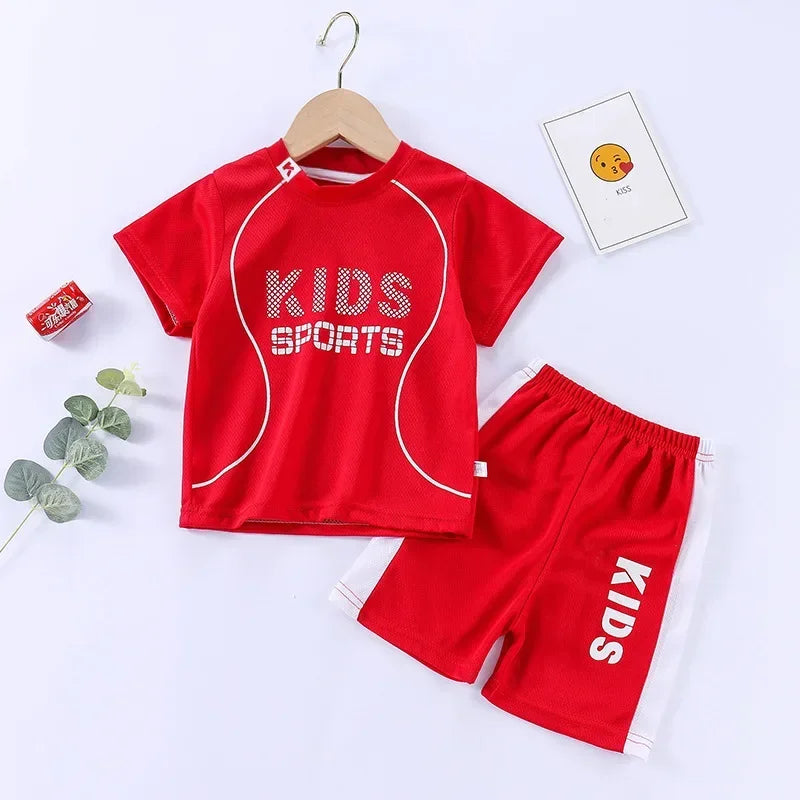 🧒 ActivePlay Sports Set – Conjunto Deportivo Infantil 2 Piezas Conjuntos Infantiles / Ropa Deportiva Infantil / Sets 2 Piezas NovaVitalShop Red KIDS 5-6Y 120cm
