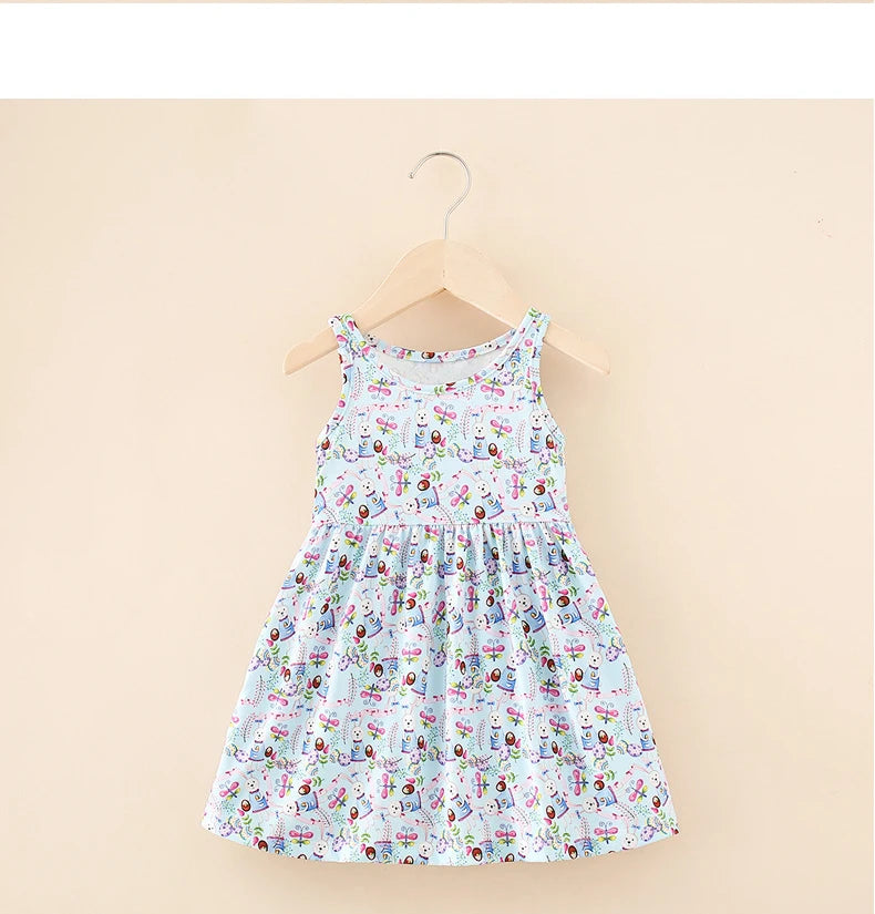 👧 PrincessBloom Summer Dress – Vestido Infantil de Verano para Niñas Ropa de Verano para Niñas NovaVitalShop
