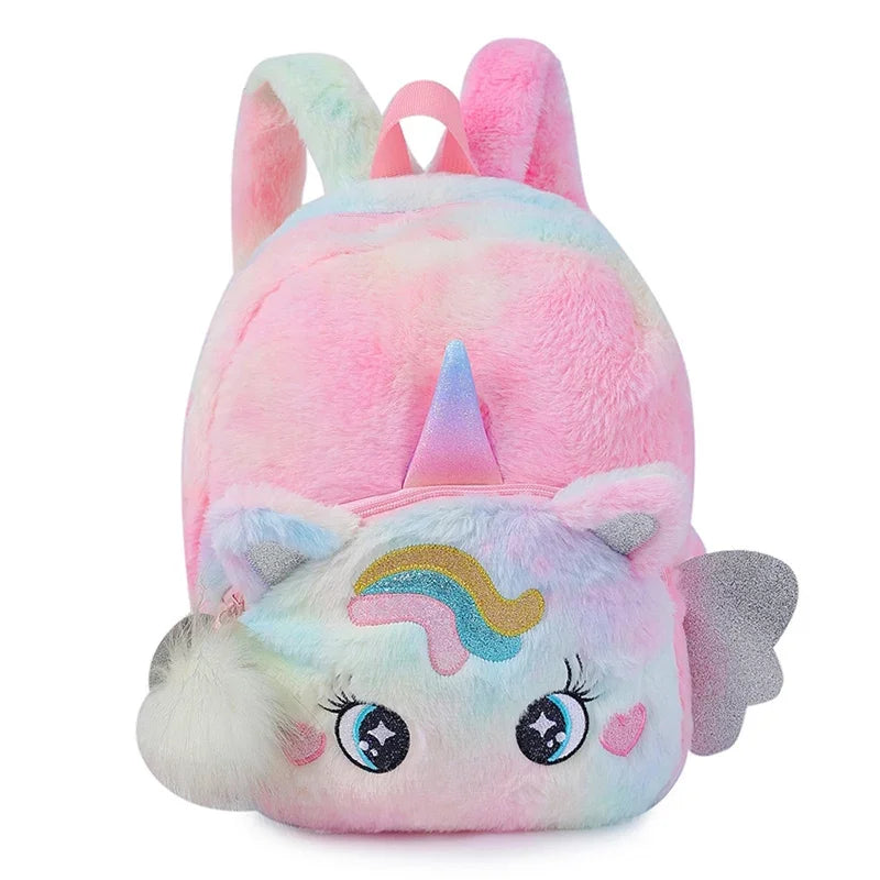Mochila Escolar Infantil Unicornio – Estilo Princesa para Niñas (3–5 años, Espalda Acolchada) accesorios NovaVitalShop