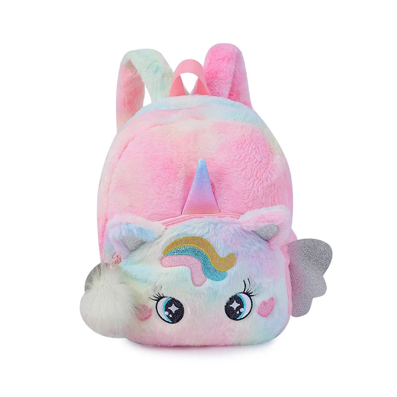Mochila Escolar Infantil Unicornio – Estilo Princesa para Niñas (3–5 años, Espalda Acolchada) accesorios NovaVitalShop